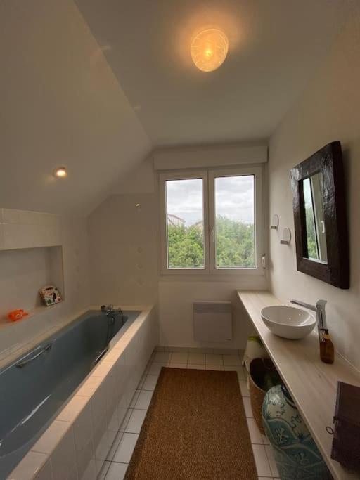 Grande Maison Chaleureuse Avec Vue Mer Imprenable Criel-sur-Mer Εξωτερικό φωτογραφία